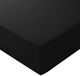 Amazon Basics Hoeslaken, 90 x 200 x 30 cm, microvezel, matrashoogte tot 30 cm, zwart