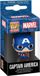 Funko Pocket Keychain! Marvel - Captain America Keychain (New Classics)