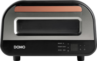 Domo DO9289PZ Pizza Oven 'Pizza Genius' - Elektrische Pizza Oven Op Steen - 32 cm - tot 450°C - 1700 W