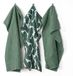 Tiseco Essentials Keukenhanddoek 40 x 60 cm Groen (3 stuks)