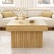 Table basse sans marque - Bois - Piètement en MDF - 79x79 cm - 46 cm de hauteur