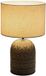 Unyqoos Tafellamp Boho-Stijl Keramische Voet Stoffen Lampenkap E14 20W Wit