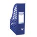 DONAU 7464001PL-10 tijdschriftencassette, doorgebroken, PP, A4, inklapbaar, blauw