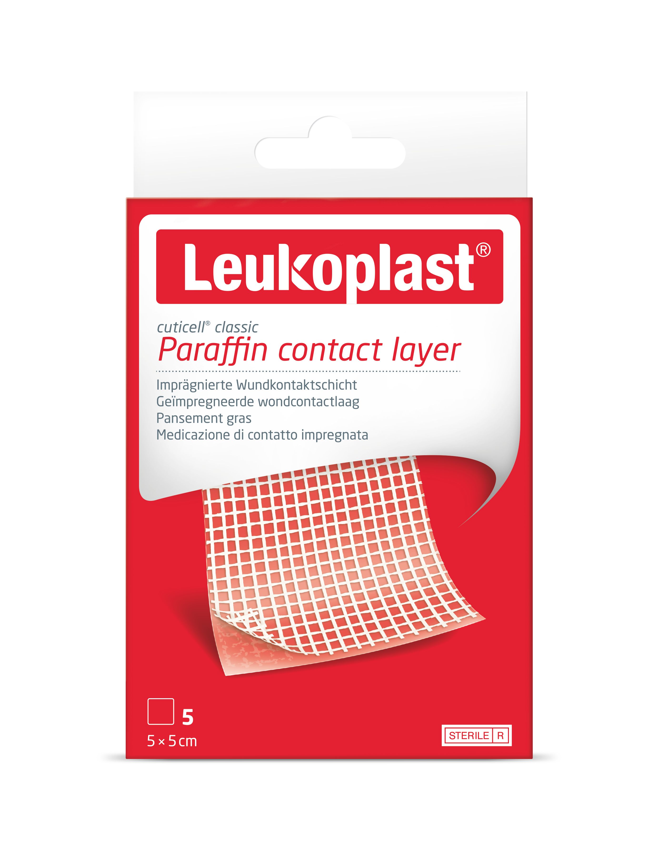 Leukoplast Cuticell Classic Kompres met Paraffine