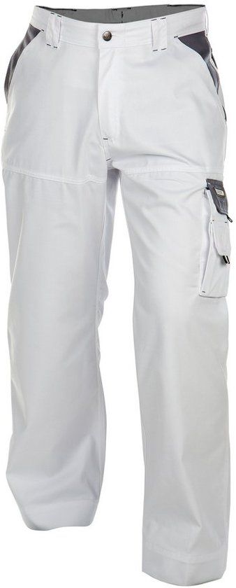 Dassy Nashville Women werkbroek Wit/Grijs maat 38