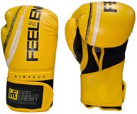Krf Feel The Enemy Airtec Bokshandschoenen Geel 14oz