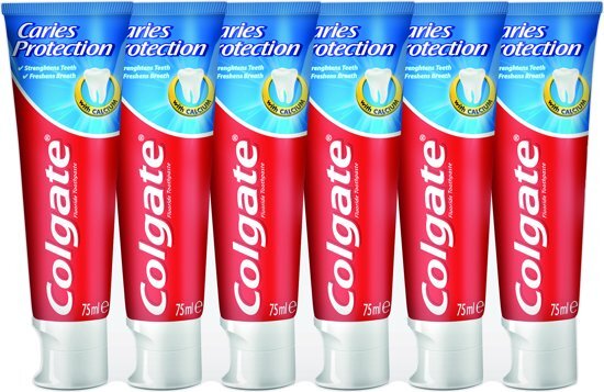 Colgate Colgate Caries Protection tandpasta 6x75ml