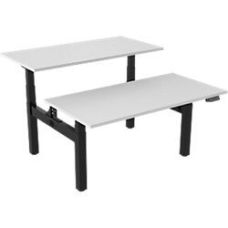 Euroseats Zit-sta bureau Bench Zwart 180 x 80 x 125,05 cm