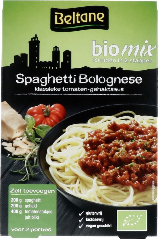 Beltane Spaghetti & Macaroni Bolognaise Kruidenmix