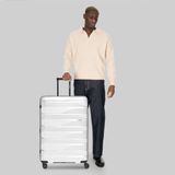 Bergpfeil Travel Trolley Black Night Metallic Zwart 75cm