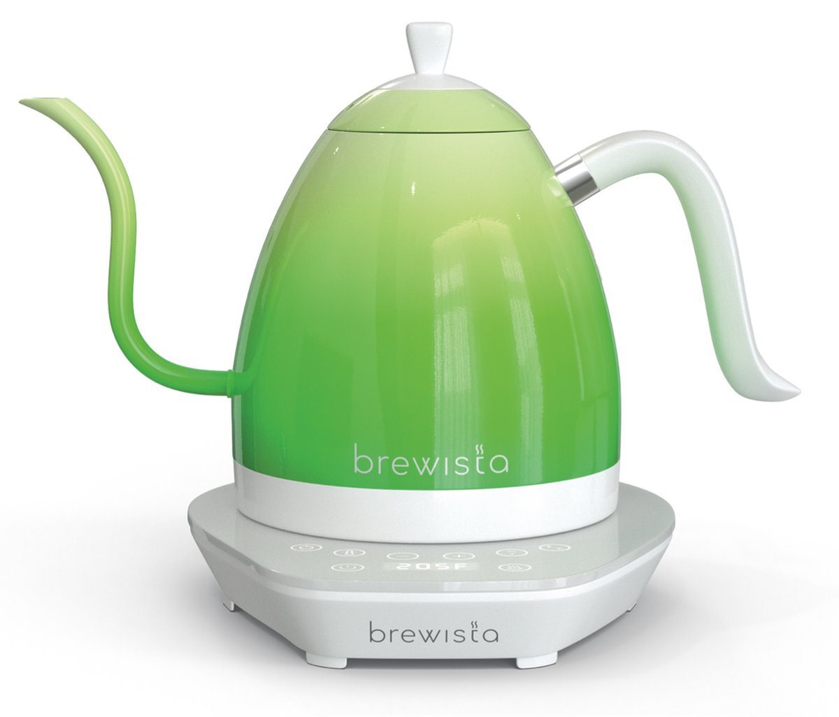 Brewista Artisan 1L Gooseneck Kettle Candy Green (variable temperature + hold function)