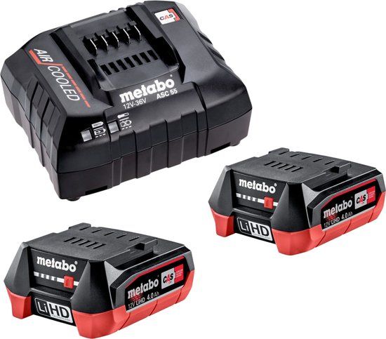 Metabo Accu set 12V LiHD 4.0Ah (2st.) - 685301000