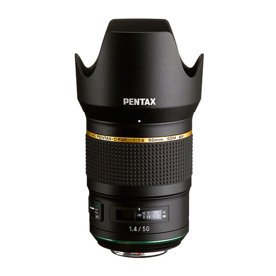 Pentax D FA 50mm F1.4 SDM HD AW W/C