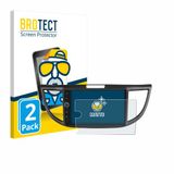 BROTECT - Screenprotector voor Joying Car Radio 9" - Folie Beschermfolie matte 2 Stuks