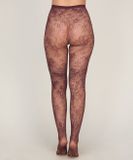 Hunkemöller Panty Allover Lace Fishnet Paars L/XL
