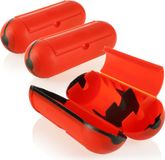 com-four® 3x boîte de protection pour raccordement de fiche, boîte de protection pour usage intérieur et extérieur, capot de protection pour câble d'extension, sécurité pour fiches et prises Schuko - Ø 7 x 21 cm