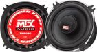 MTX AUDIO 2-weg coaxiale luidspreker, 10 cm, 70W RMS, aluminium behuizing, 25mm TIL spoel, 22mm neodymium tweeter