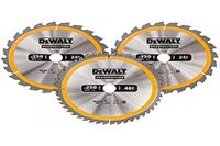 Dewalt DT1126-QZ Cirkelzaagbladen 3 Pack 305 x 30
