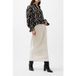 French Connection Diandra Satin Burnout Top Noir/crème classique