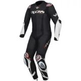 Ixon Vortex 3 Zwart Wit 1-Delig Motorpak - Racepak