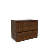 Saniclass Badkamermeubelset - 80x45x62cm - Mat Walnut Pure