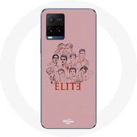 Maniacase Hoesje voor Vivo Y21s 2021 / Y21 2021 Elite Seizoen 5 Poster karakters Fanart Logo