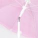 OEM Fuchsia Grote parasol voor buiten, geschikt voor terrassen, groot model, UPF 50+, 210 x 160 cm