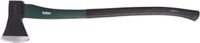 Toolland Grote Bijl met softgrip handgreep - 90cm - 2 kg - zwart/groen