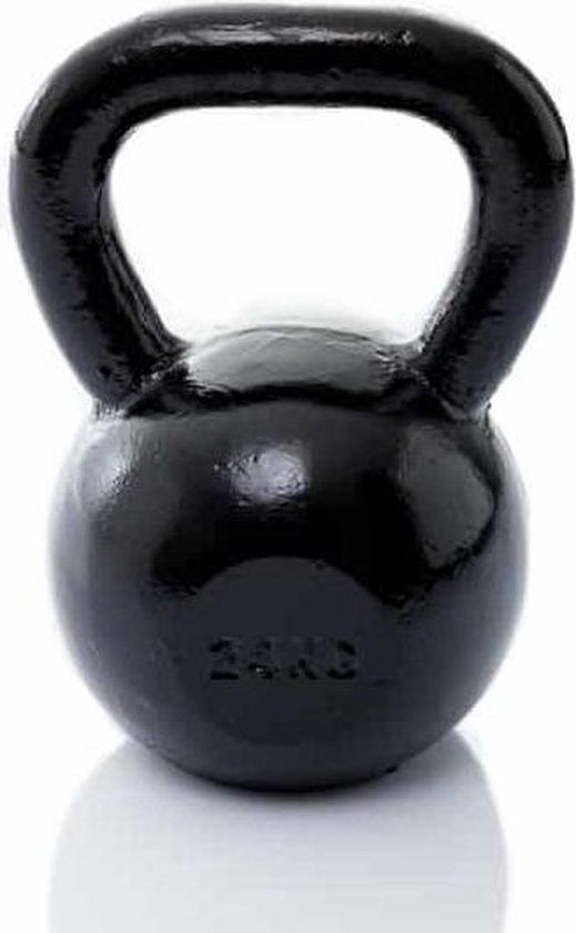 Kettlebell 24 kg - Zwart - Gietijzer