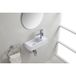 Wiesbaden Rhea S - Mini Fontein - Rechts - 36.5x18x9cm - Keramiek - Mat Wit