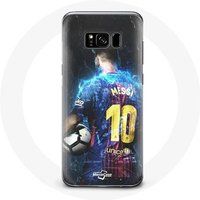 Maniacase Samsung Galaxy S8 Hoesje Lionel Messi FCB Barcelona Voetbalclub