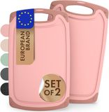 Blumtal Snijplank Kunststof Variera - BPA Vrij - 25 x 15 cm - Roze - Set van 2
