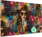Merkloos / Sans marque Figuren Poster - Personen Muurdecoratie - 90x60 cm