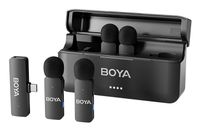 BOYA BY-V4U microfoon Noir - Microphone avec clip de fixation