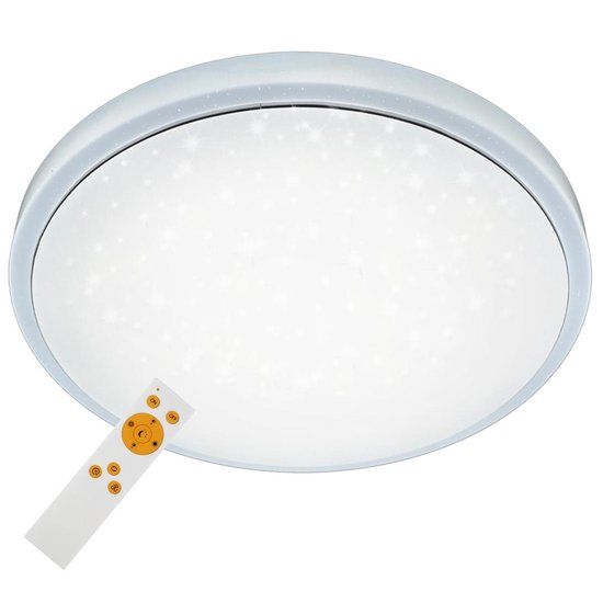 Briloner Leuchten STAR Plafondlamp - Sterrenhemel Effect - Dimbaar - CCT - Wit