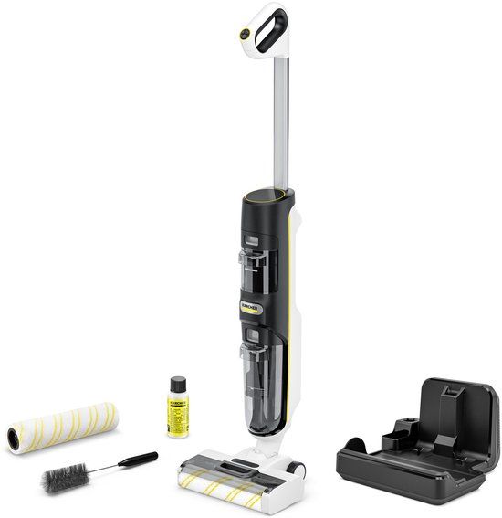 Kärcher FCV 4 Dry Extra - Elektrische Vloerreiniger - 180 W - Wit