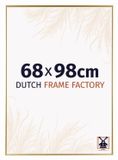 Dutch Frame Factory Fotolijst 68x98 cm - Kunststof - Goud - Easy