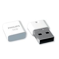 Philips FM32FD85B USB Flash Drive - 32GB - USB 2.0 - White