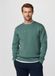 Hackett London Sweatshirt 'Essential Crew' smaragd / wit