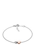 Fossil damesarmband roestvrij staal JF03095998 zilver