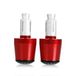 7/8 Ninja 7/8" 22mm CNC Alu Motorfiets Stuur Grips Ends Caps Rood