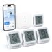 X-Sense Kit Thermomètre Hygromètre Connecté, Blanc, STH0A41