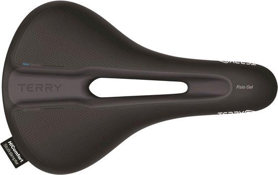 Terry Fisio Flex Gel zadel Heren zwart - ZDT267