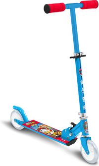 Nickelodeon Paw Patrol Trottinette 2 roues - Pliable - Frein au pied - Bleu