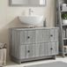 Maison Exclusive - Meuble sous lavabo EDE Sonoma Gris 82 x 41 x 59 cm