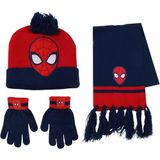 CERDÁ LIFE'S LITTLE MOMENTS Set van 3 Spiderman wintermutsen, handschoenen en sjaal