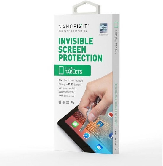 Nanofixit Liquid / vloeibare Screenprotector 9H voor de iPad 9.7 2018 / iPad 2017 / Air / Air 2 / iPad Pro