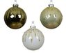 Decoris Kerstbal glas d8l8 cm a3 E