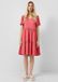 s.Oliver Q/S designed by - Dames jurk - Maat 38 - Vrouwen - Rood - Viscose