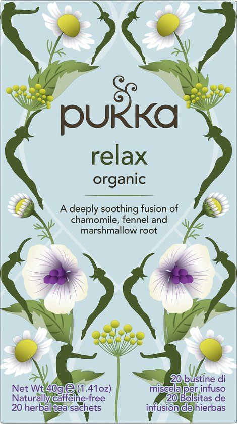Pukka Herbs Pukka Thee Relax - 20 zakjes - Biologisch